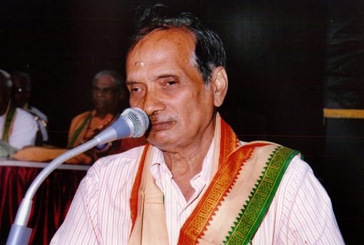Dr. Bhaskar Ray Barman of Agartala, delivering his lecture.