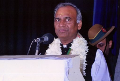 Mr. Arun Kumar Bansal, Editor the Monthly Magazine Future Samachar, delivering his lecture.