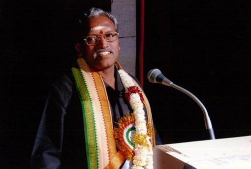 Prof. Dr. K. Balachandran of Chennai, delivering his Lecture.